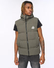 Nahjo Gilet Olive