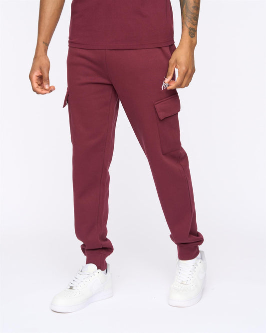 Crosby Cargo Joggers Burgundy