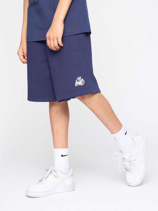 Kids Crosby Jog Shorts Navy