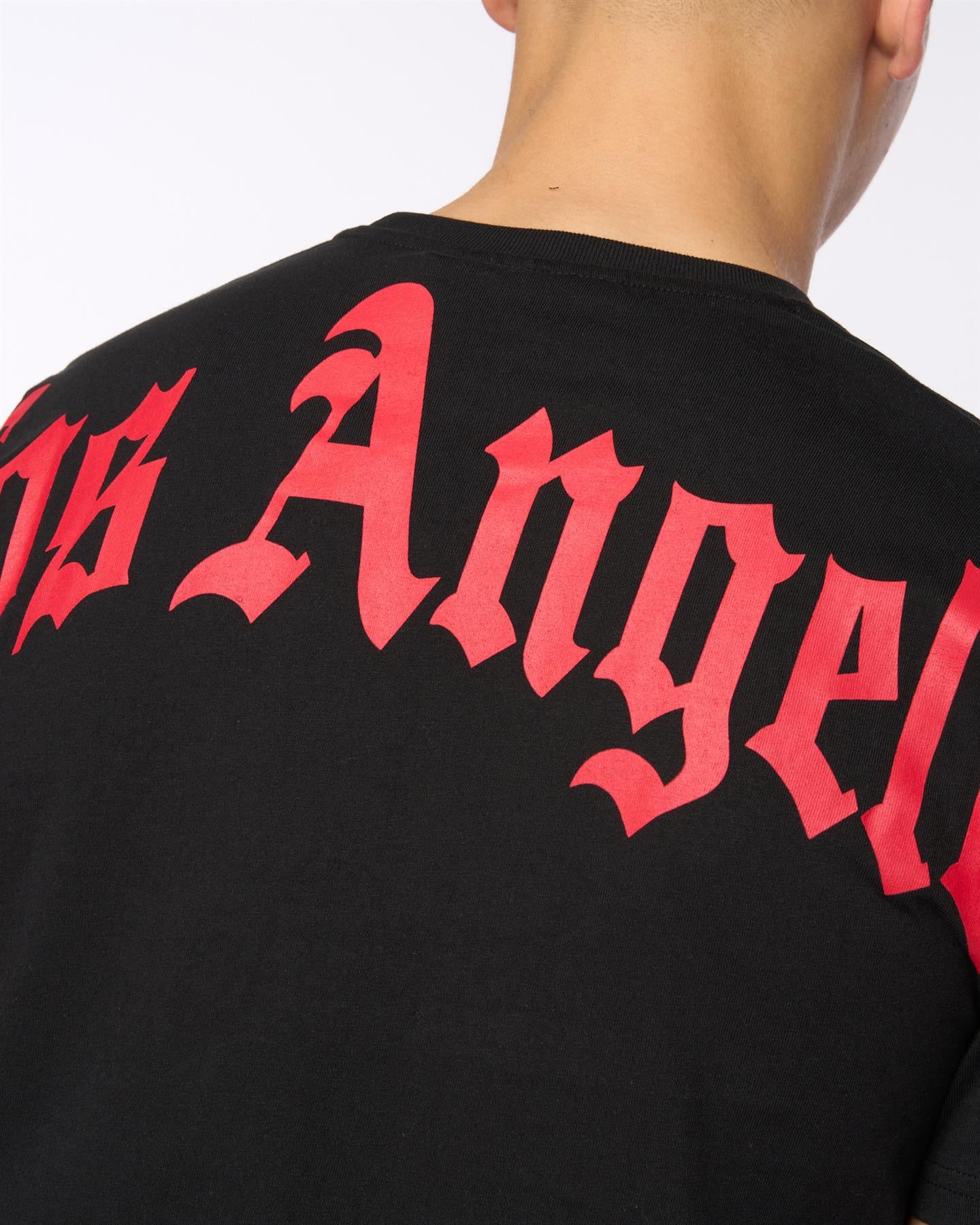 Mens Los Angeles T-Shirt Black Red – Kings Will Dream