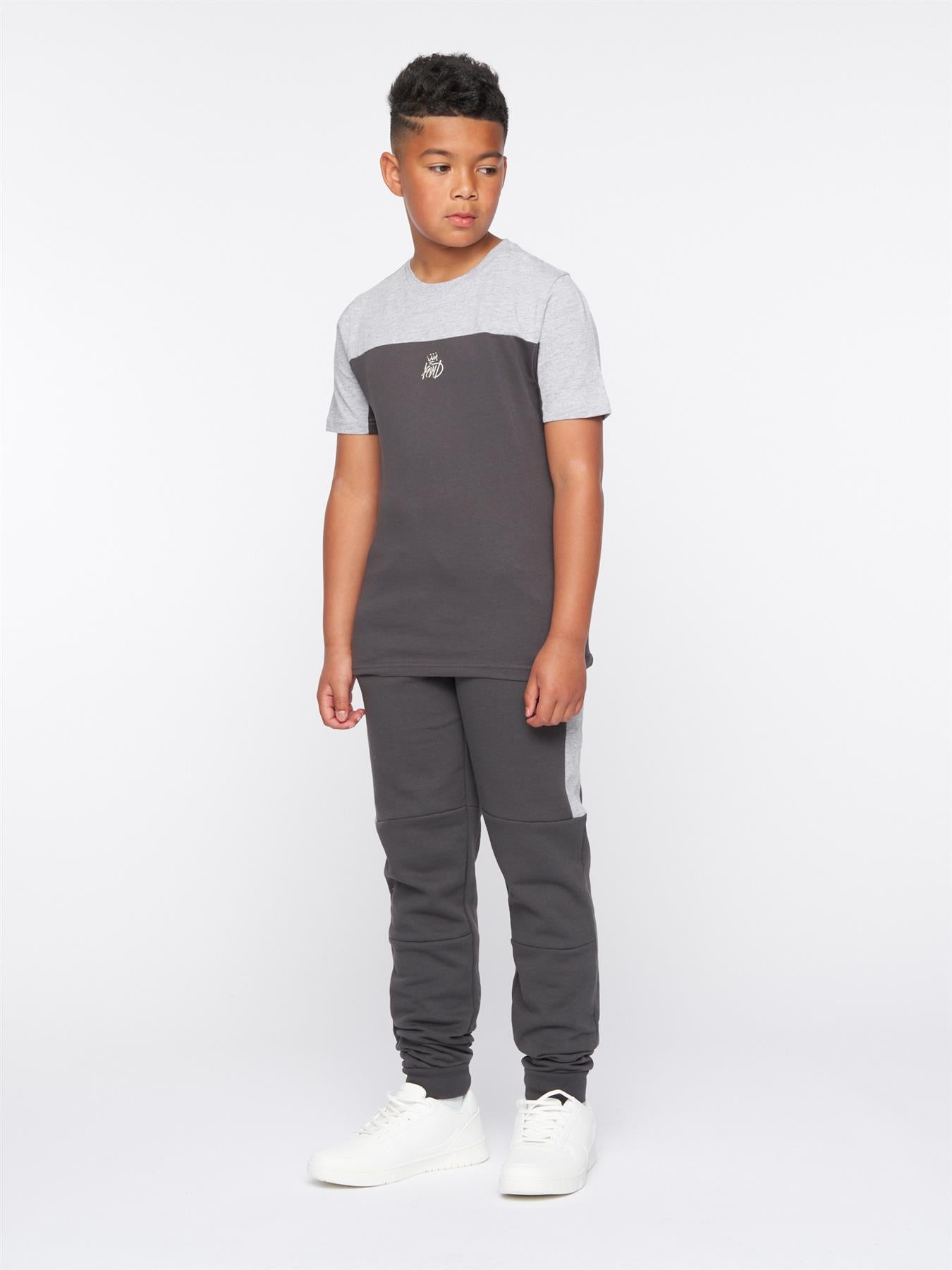 Merton T Shirt Asphalt Marl