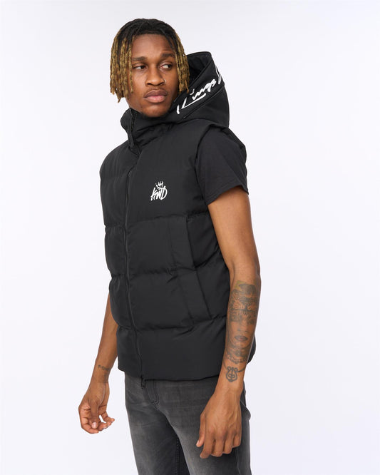 Nahjo Gilet Black