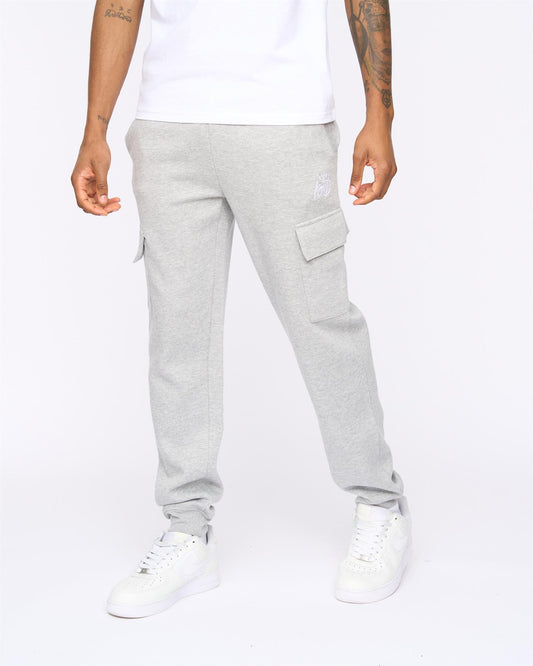 Crosby Cargo Joggers Grey Marl
