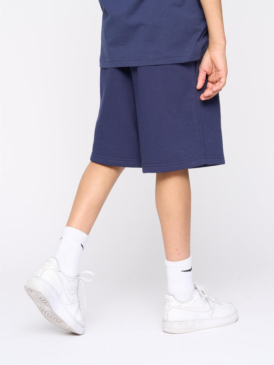 Kids Crosby Jog Shorts Navy