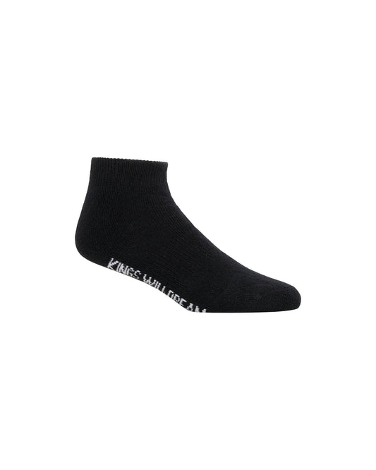 Simplene Ankle Socks 3pk Black