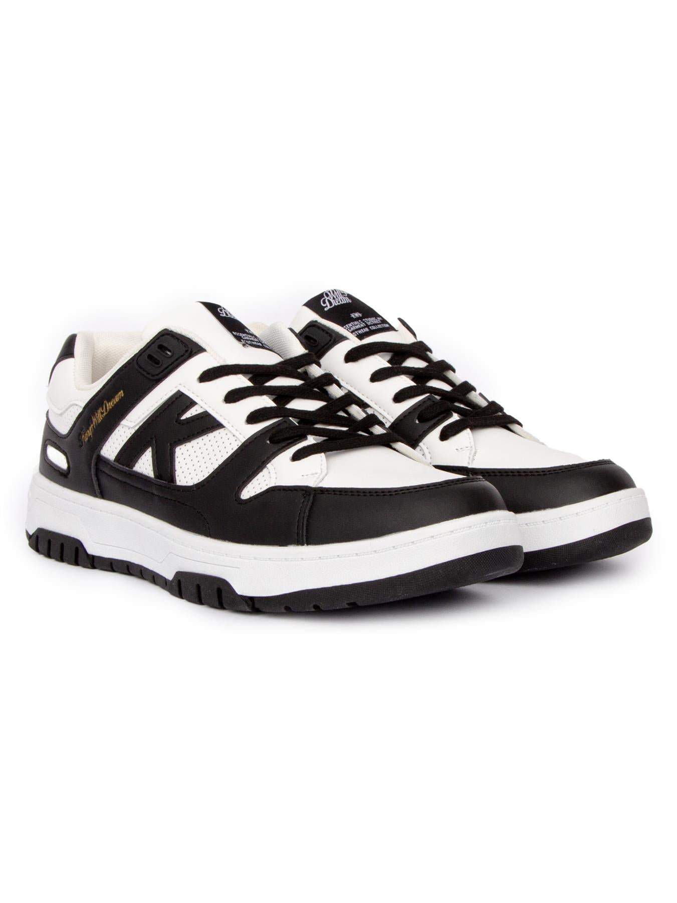 Studio Kay Skater Trainers Black White