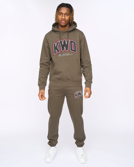 Kingdome Hoodie & Jogger Olive