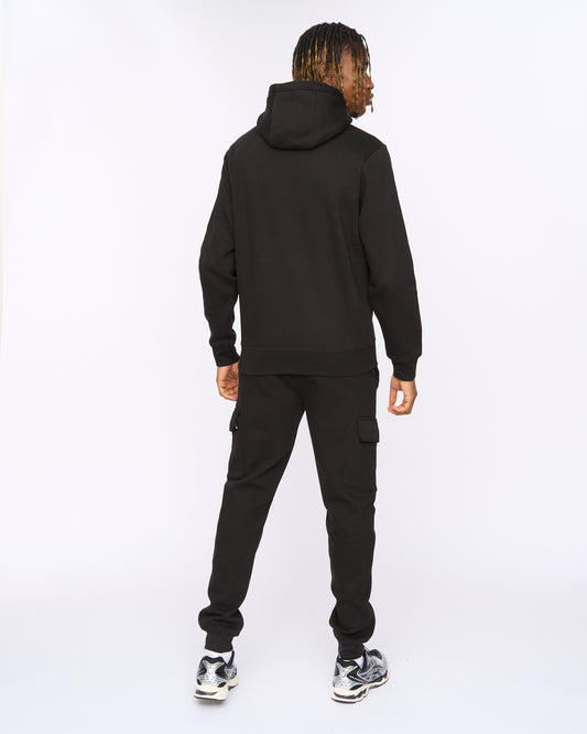 Crosby Hoodie & Cargo Jogger Black