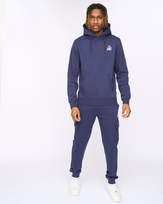Crosby Hoodie & Cargo Jogger Navy