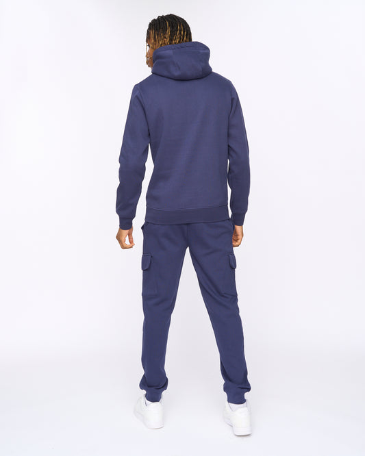 Crosby Hoodie & Cargo Jogger Navy
