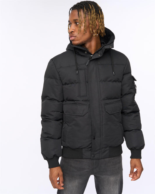 Wakaday Bomber Jacket Black