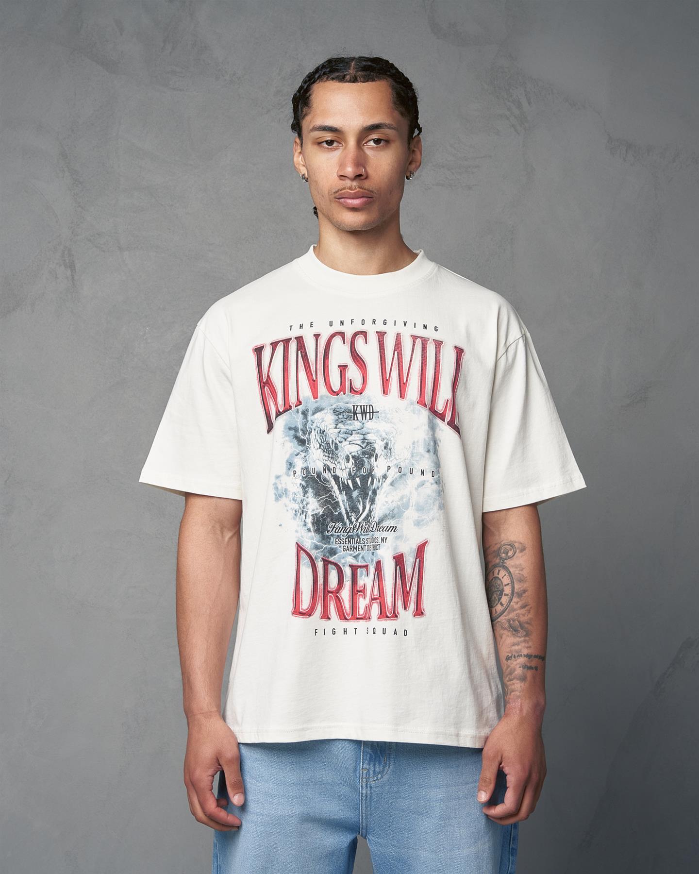Studio Snake Eyes T Shirt Off White