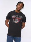Mapped T-Shirt Black