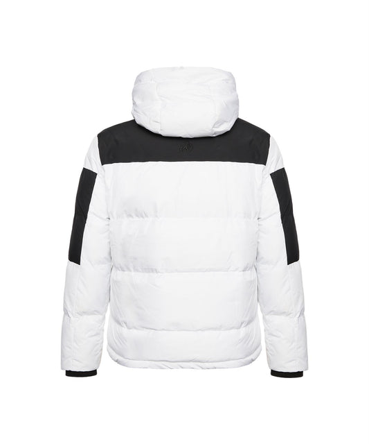 Peyton Short Puffer Jacket Optic White