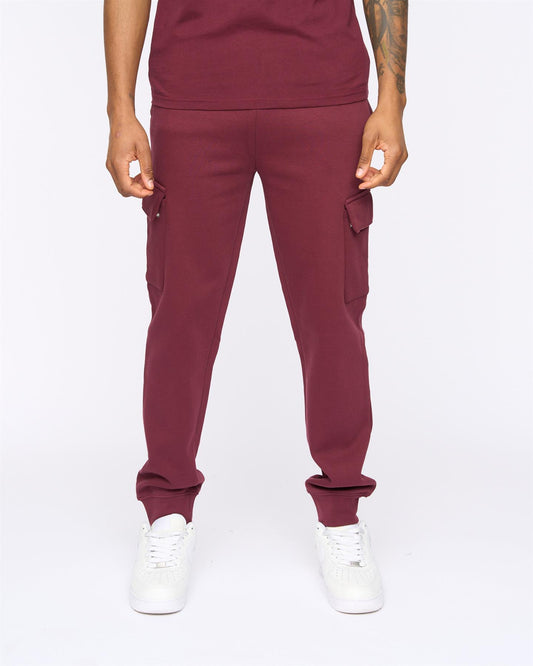 Crosby Cargo Joggers Burgundy