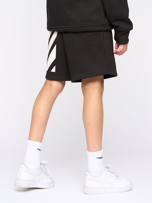 Kids Stanton Jog Shorts Black