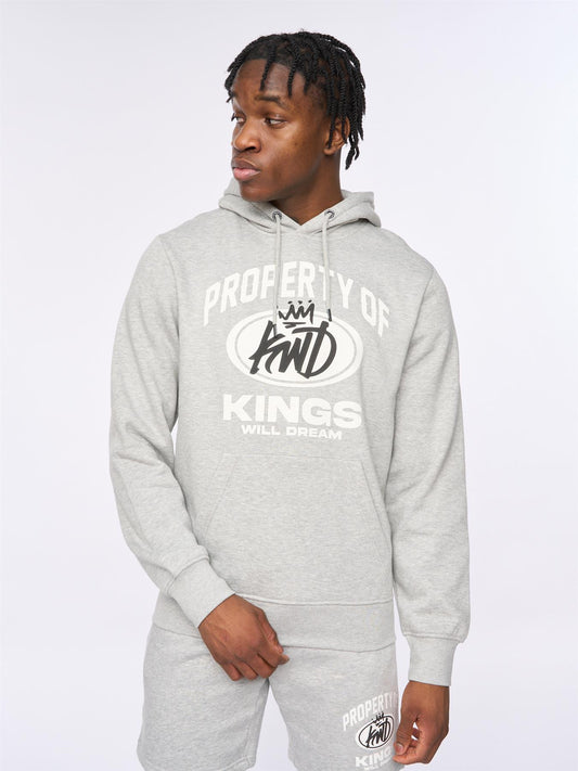 Prop Hoodie Grey Marl