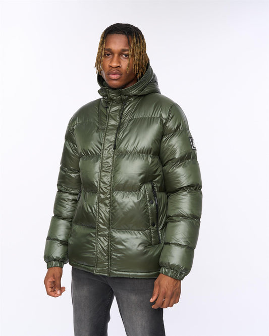 Welcome Puffer Jacket Olive