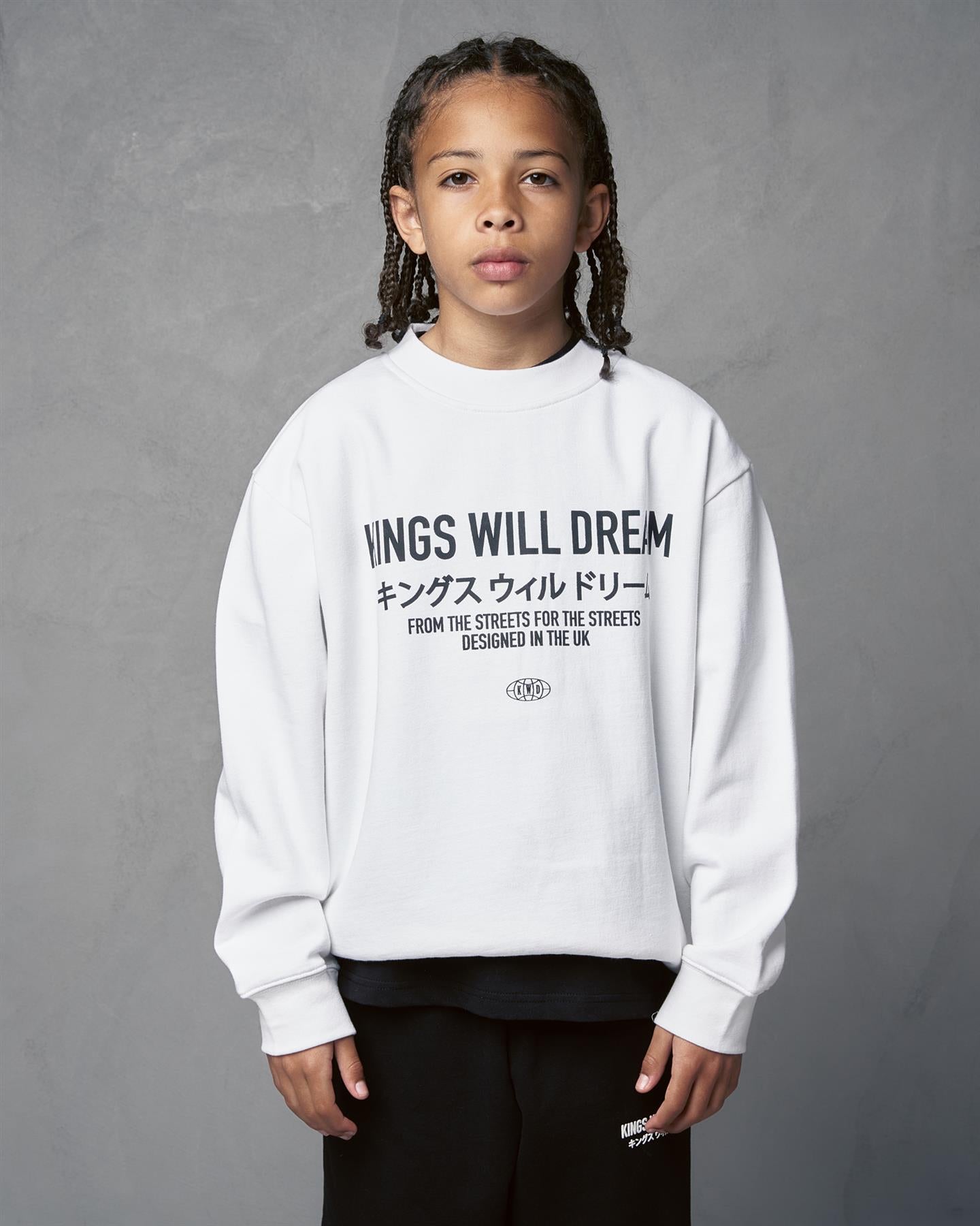 Studio Stacked Crew Sweat