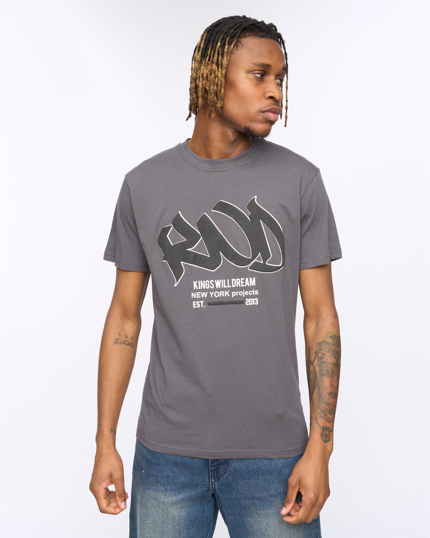Markered T Shirt Asphalt