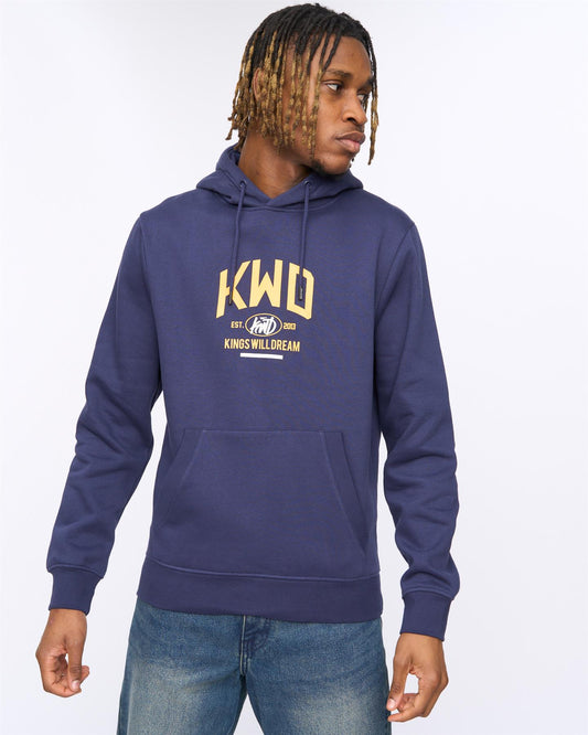 Tattooed Hoodie Navy