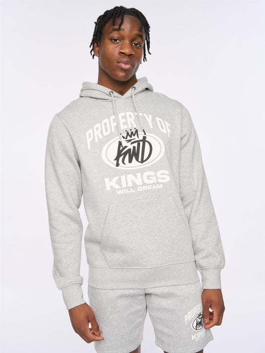 Prop Hoodie Grey Marl