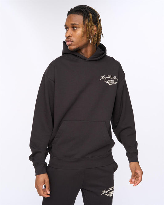 Arch Oversized Hoodie Black