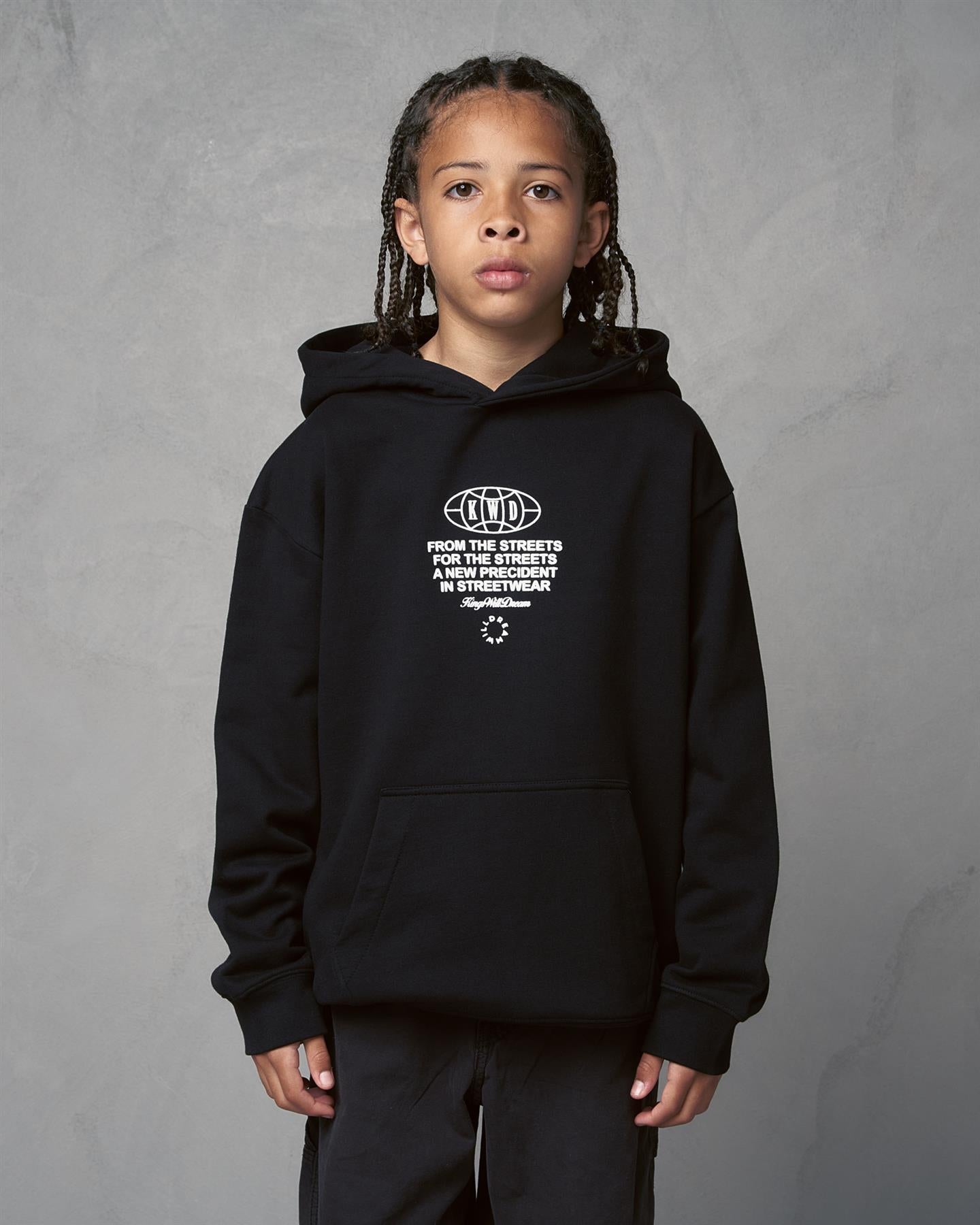 Kids Studio Angel City Hoodie Black