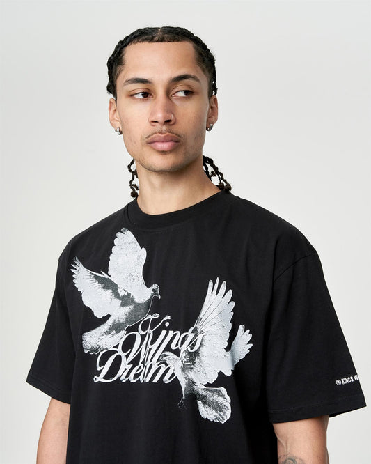 Studio High Flying Doves T-Shirt Black